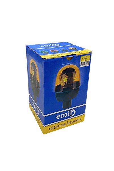 Genel Markalar Tümosan Erkunt Traktör Galaxi Döner Lamba Tepe Lambası 12V AMPÜLLÜ SARI