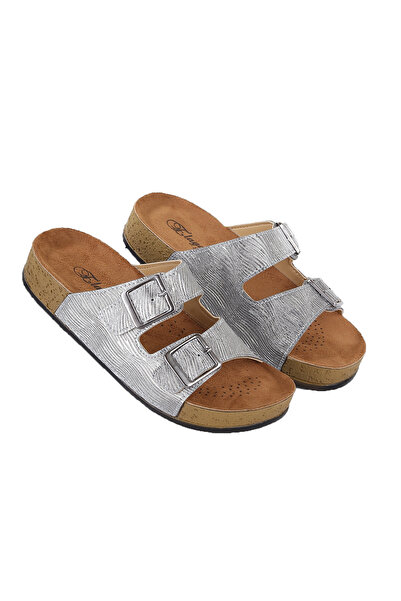 Vojo Glittery Comfortable Sole Hospital Sea Pool Beach Papuci de damă gri