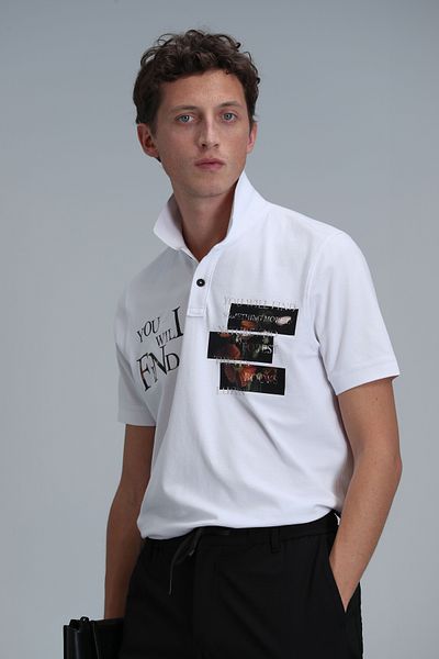 Lufian Mandy Modern Graphic T-Shirt