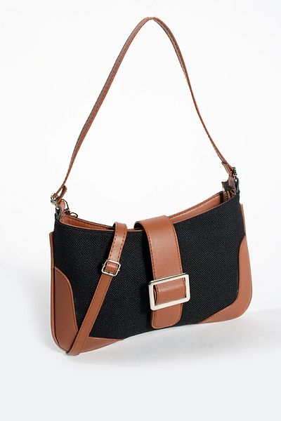 NBİBAGS geantă de mână și de umăr cu beget cusut retro high-end