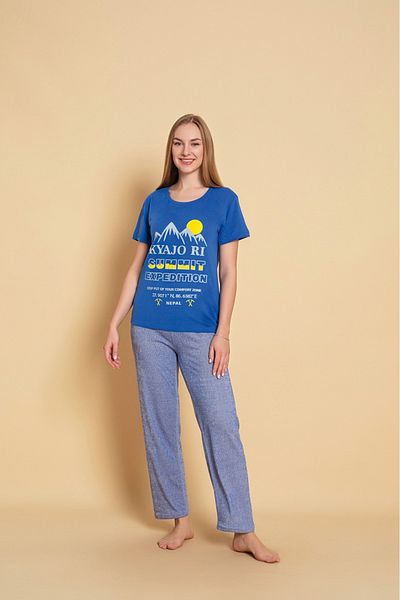Sude HOMEWEAR Σετ γυναικεία κοντομάνικη πιτζάμες