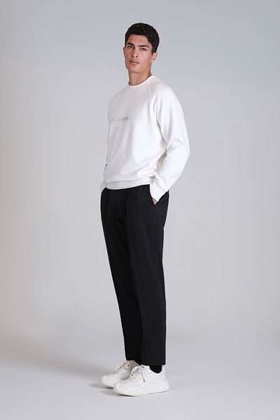 Lufian Мъжки суичър Squire Off White