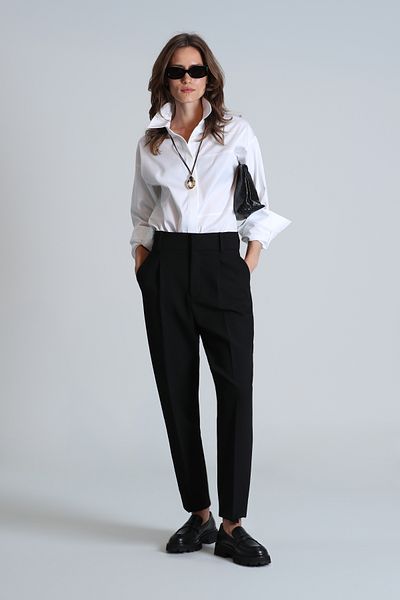 Lufian Black Vadu Women's Trousers
