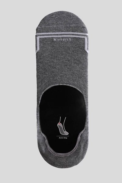 Lufian Caper Men's Dark Gray Socks