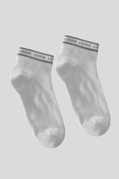 Lufian Steffy White Men's Socks