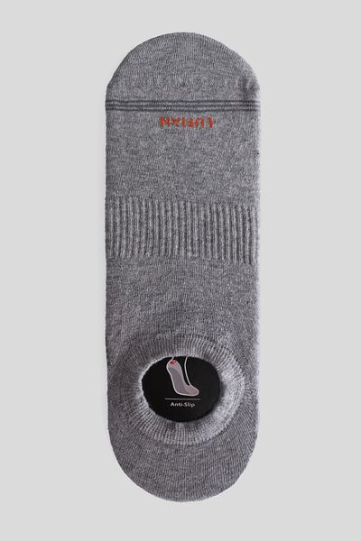 Lufian Men's Gray Socks - Tonris