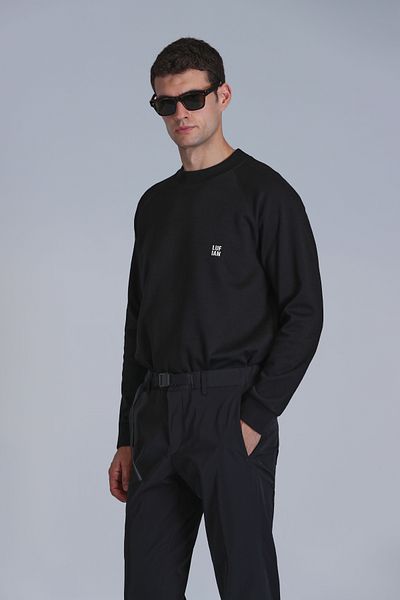 Lufian Мъжки суитшърт Grant Black