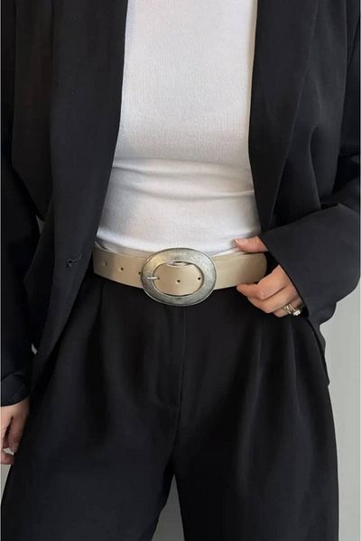 Babydoll Bag Γυναικεία ορθογώνια χρυσή αγκράφα κλασική ζώνη, ζώνη φορέματος, ζώνη πουκάμισου, ζώνη παντελονιού