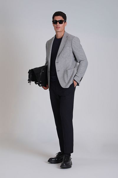 Lufian Joseph Smart Men's Chino Pants Slim Fit Navy