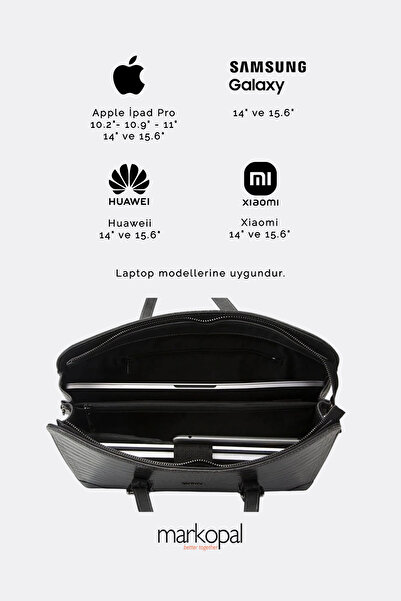 MORCA Claret Red Women's Laptop Bag - Waterproof Polyurethane Leather, 14"-15.6" Compartment