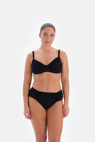 Eros 3237bk Underwire Gatherer Bikini Tk