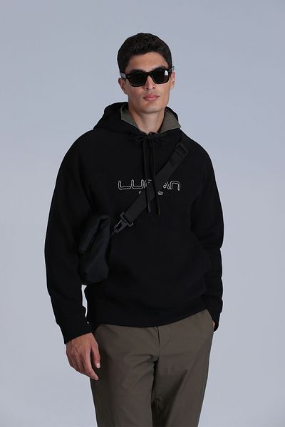 Lufian Мъжки суитшърт Black Brave