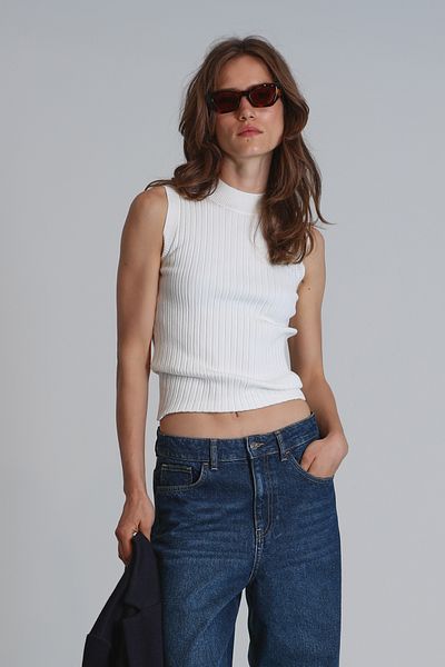 Lufian Dına Women's Ecru Sweater