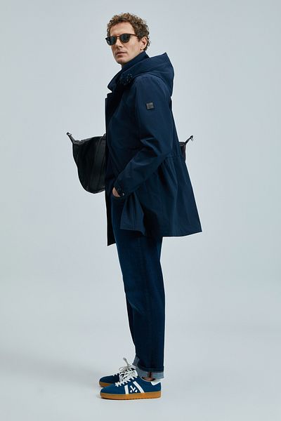 Lufian Pantaloni Slim Fit Blue Moreno Smart Jean pentru bărbați