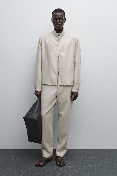 Massimo Dutti %100 keten pantolon