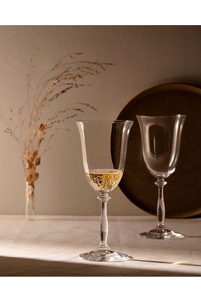 Madame Coco Lucinda Set mit 4 Kristallweingläsern – 350 ml
