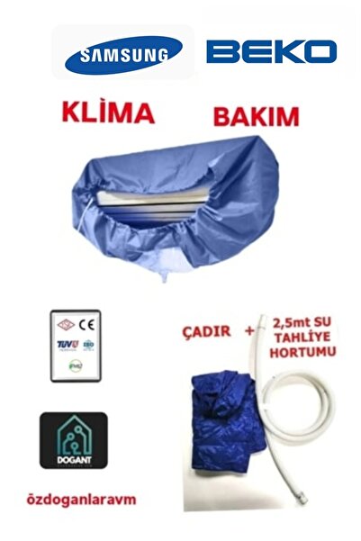 Dogant XXL Klima Temizleme Brandası Hortumu  12000 ve 18000 Btu Klimalar
