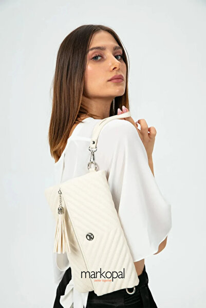 MORCA Жіночий клатч-портфель з довгим ремінцем