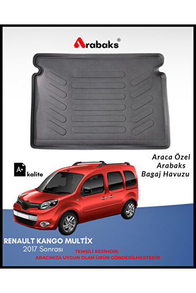 Arabaks Renault Kangoo Multix 2017 Sonrası Bagaj Havuzu (A+ Kalite)