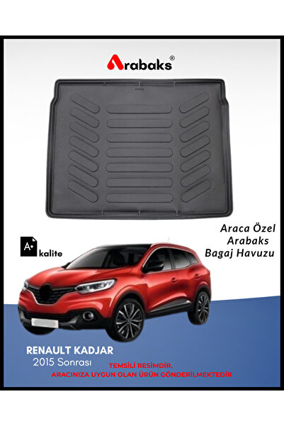 Arabaks Renault Kadjar 2015 Sonrası Bagaj Havuzu (A+ Kalite)