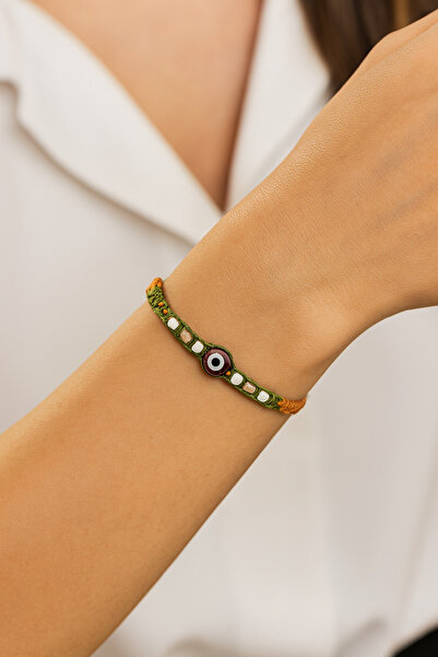 She Sells Evil Eye Beaded Bracelet