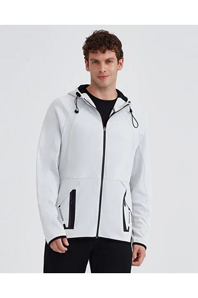 SKECHERS Ανδρικό φούτερ με κουκούλα M 2xı-lock Full Zip Hoodie