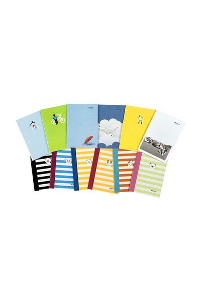 Alfa A5 School Notebook 60 Sheets Lined Assortment (1 Piece)