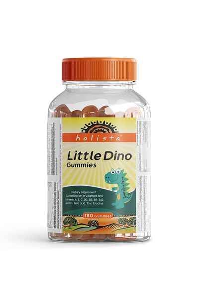 Holista Little Dino Kids Vitamin & Minerals - 180 Gummies