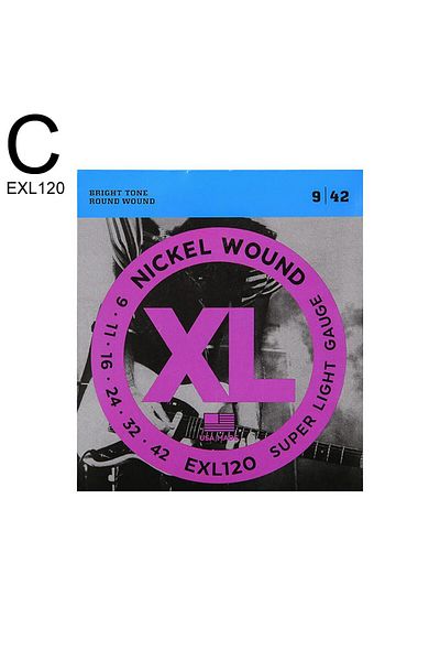 Choice Exl120 Exl110 Exl115 Exl120 Exl130 Xl Nickel Round Wound Electric Guitar Strings Consistent Feel Per