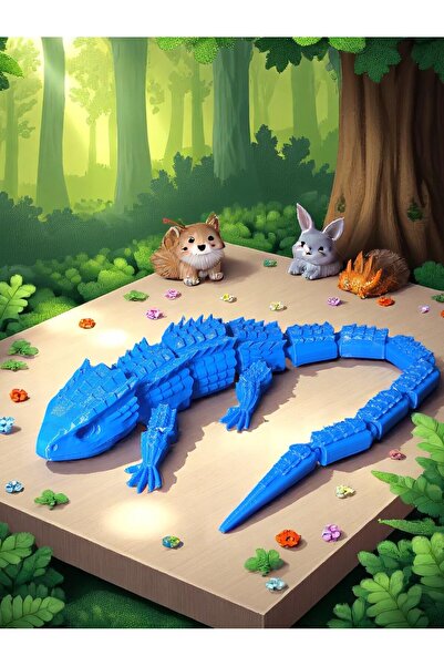3D HAREKETLİ EJDERHA (38 CM)