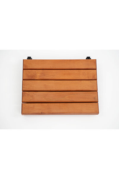 Rafadi Ahşap Metal Katlanır Duş Oturağı Kapı Önü Balkon Dar Mekanlar Için Duvara Monte