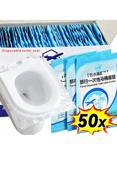 evinizin vitrini غطاء مقعد المرحاض القابل للتصرف كيس المرحاض غطاء مقعد المرحاض شفاف 25 قطعة