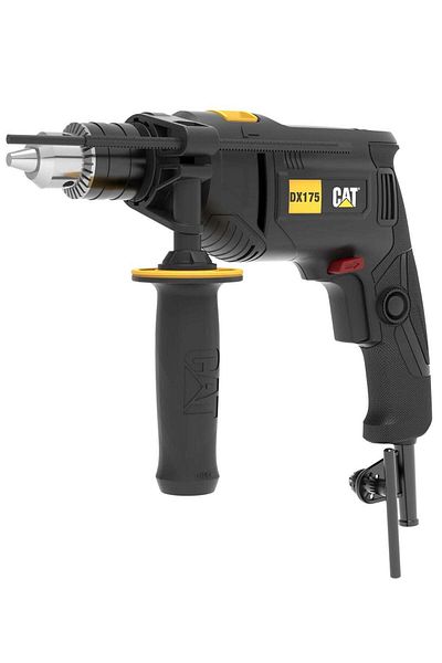 Caterpillar Cat Dx175 600w Impact Drill 0-3000 Rpm 13mm Chuck Size