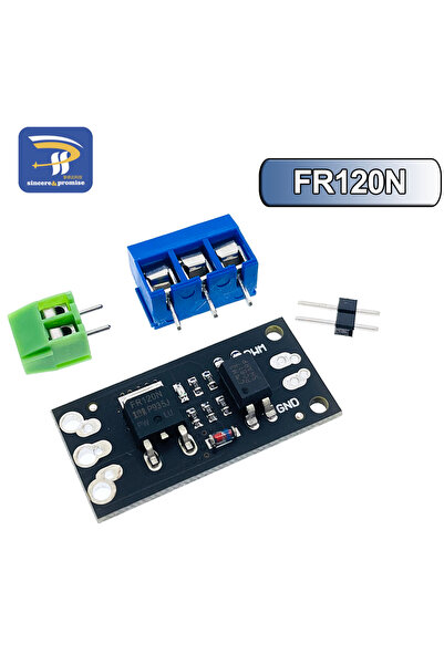 choice2 وحدة أنبوب تأثير المجال MOSFET معزولة FR120N، 3 فولت / 5 فولت، بديل ل...
