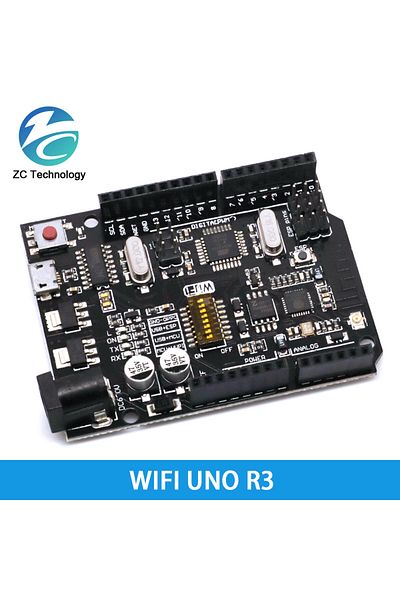 Choice Wifi Uno R3 Uno Wifi R3 Atmega328p Esp8266 Ch340 (32MB MEMORY) 6v-9v Usb-ttl Ch340g For Arduino Node