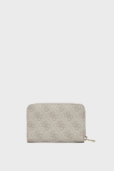 Guess Zamıra Slg Medium Zip Around Women's Black Wallet Swsg9629140-Dko
