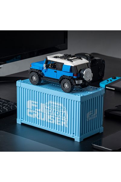 Choice Fj40 622pcs Toyota Fj40 Off Road Vehicle Building Blocks Retro Car Model Bricks Set With Display Box