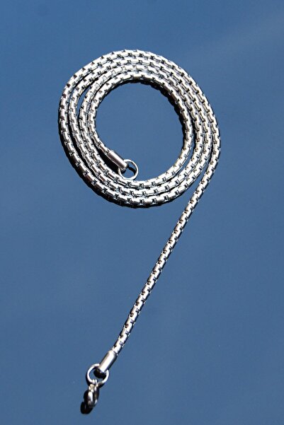 Rua Jewelry Çelik Elegant Zincir Kolye 3 Mm Gümüş Renk | Kararmaz , Unisex , ...