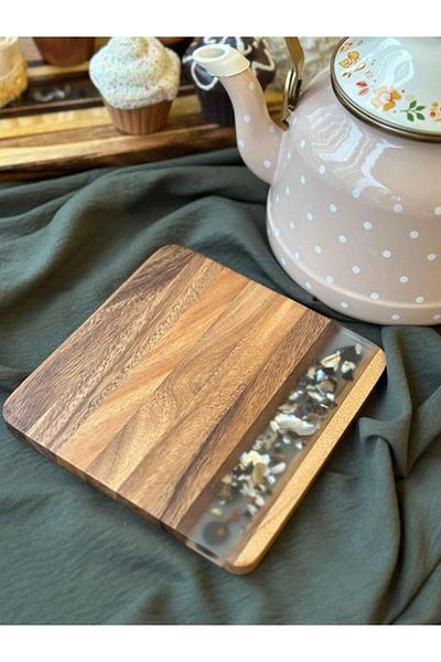 ROSSEV Acacia Square Trivet 18cm