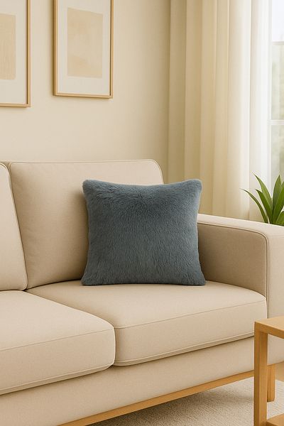 Miabella Home Husa de pluș pentru pernă 45x45 |   Husa de perna pentru fotoliu |   Față de pernă pentru decorarea casei