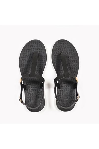 Tkees Women's Black Flip Flops Beach Sandals TK-P101