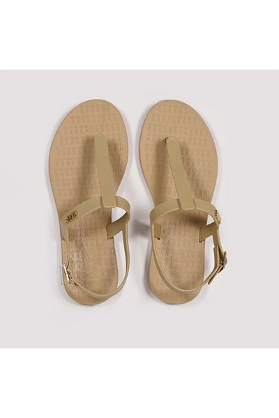 Tkees Women's Cream Flip Flops Beach Sandals Tk-P103