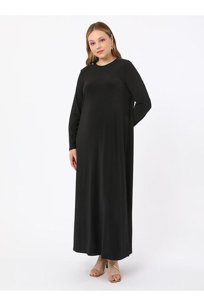 ALİA Set de rochii de seara si Abaya de marime mare cu croiala asimetrica - Alia