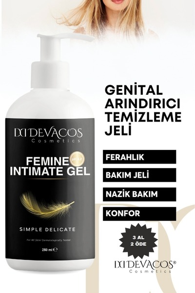 DEVACOS Genital Bölge Beyazlatıcı Sıkılaştırıcı Mantar Koku Akıntı Siğil Giderici 250ml
