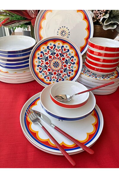 ROSSEV Yemek Takımı Modern Armada 24 Parça 6 Kişilik