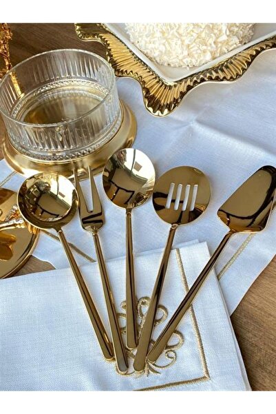 ROSSEV Allegra Gold 5 Piece Sauce Bowl Set