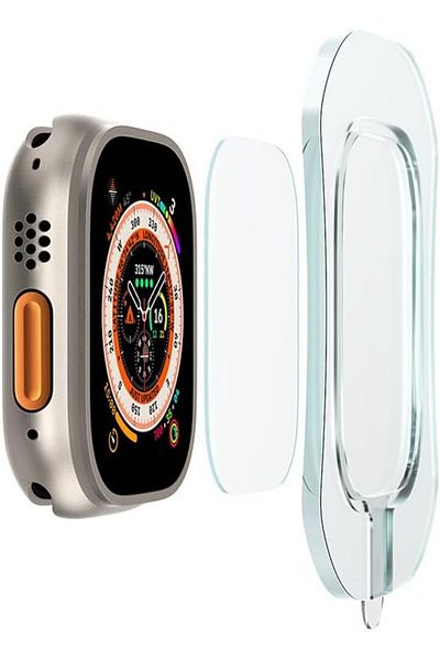 Glassology Tempered Glass Screen Protector for Apple Watch 49mm