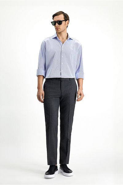 Kiğılı Classic Woolen Slim Fit Trousers - Slim Fit