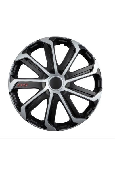 OEM Set de 4 capace pentru roți, potrivite pentru jante R14, model Evo