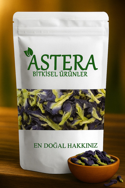 ASTERA 20 جرام شاي الفراشة الزرقاء (زهرة الفراشة)